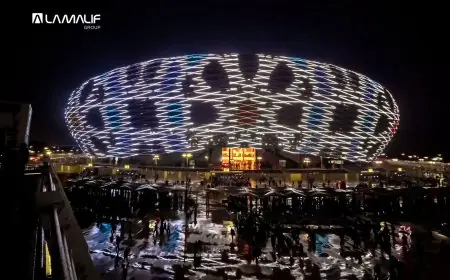 Lumière et ingénierie au service du football africain : le groupe Lamalif illumine les stades de la CAN au Maroc
