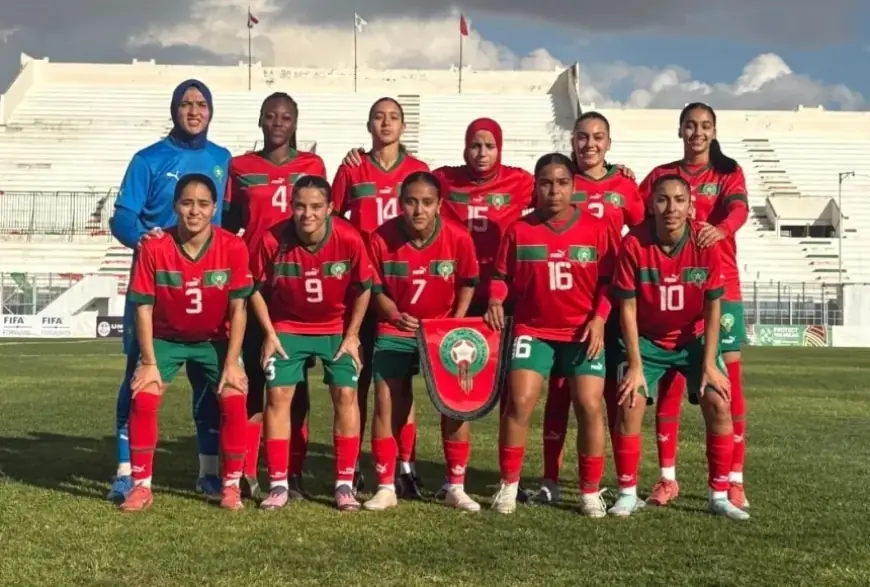 المنتخب الوطني النسوي تحت 20 سنة يتوج ببطولة شمال أفريقيا
