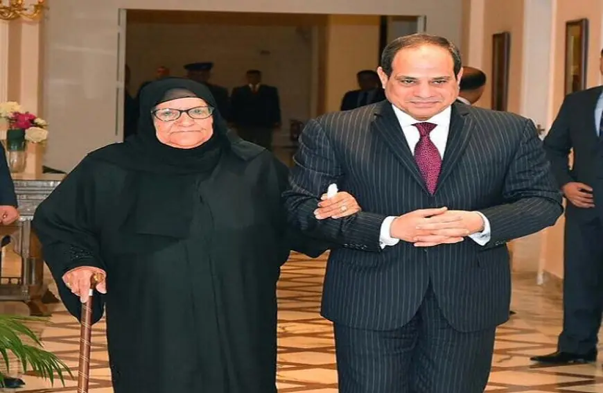 وفاة سيدة بمصر بعد تبرعها بكل ثروتها خلال لقاء مع السيسي