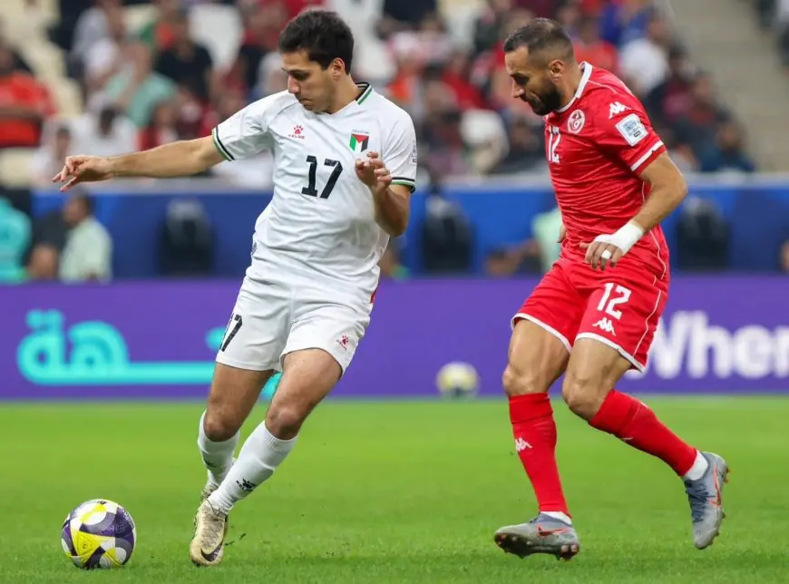 كأس العرب .. المنتخب الفلسطيني يتعادل مع تونس