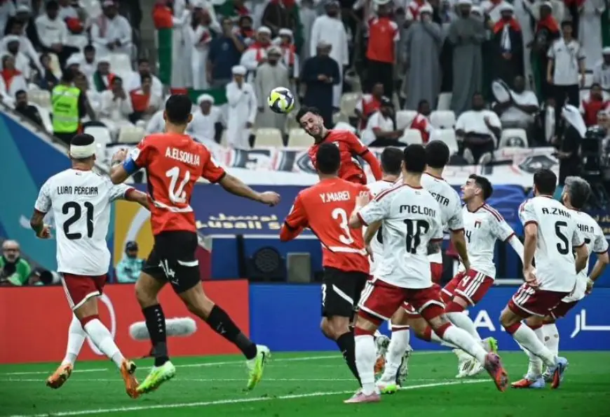 مصر تتعادل مع الإمارات في كأس العرب