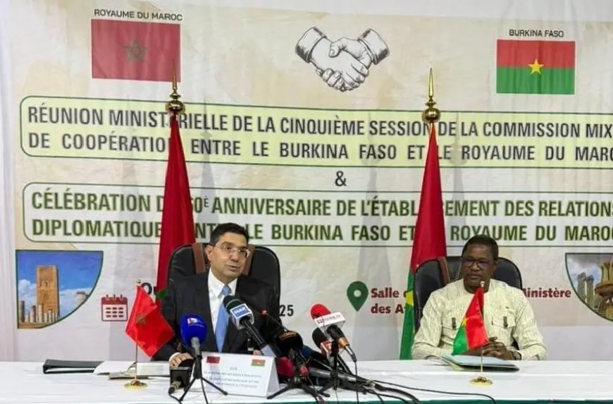 المغرب وبوركينا فاسو يرسخان التعاون الثنائي في مجالات الاقتصاد والأمن والبنية التحتية