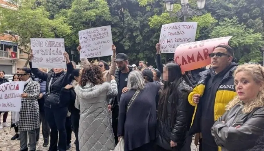وفاة شاب مغربي في ملقة يخرج الجالية المغربية للاحتجاج ضد الشرطة الإسبانية