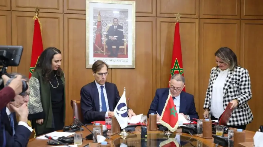 المغرب والبنك الأوروبي لإعادة الإعمار والتنمية يوقعان اتفاقية تمويل لمشروع "سايس 3" للحفاظ على المياه
