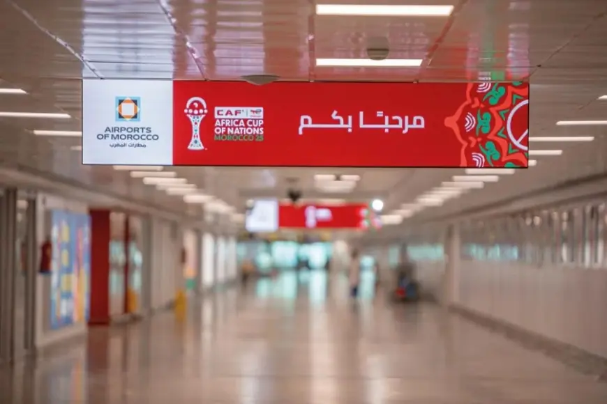 مطارات المغرب تستعد لاستقبال جماهير كأس أمم إفريقيا 2025