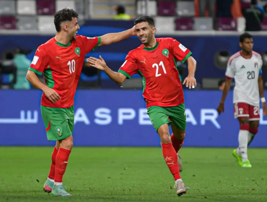 المنتخب المغربي يهزم الإمارات بثلاثية نظيفة ويبلغ نهائي كأس العرب