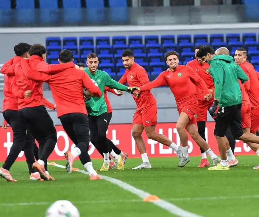 المنتخب الوطني المغربي يواصل استعداداته لكأس أمم أفريقيا