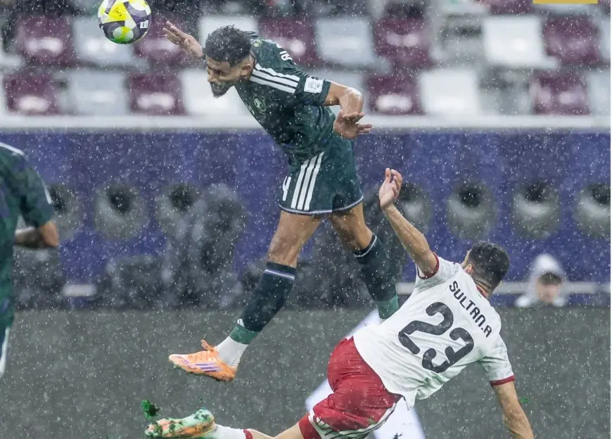 تأجيل مباراة السعودية والإمارات في كأس العرب بسبب الأمطار