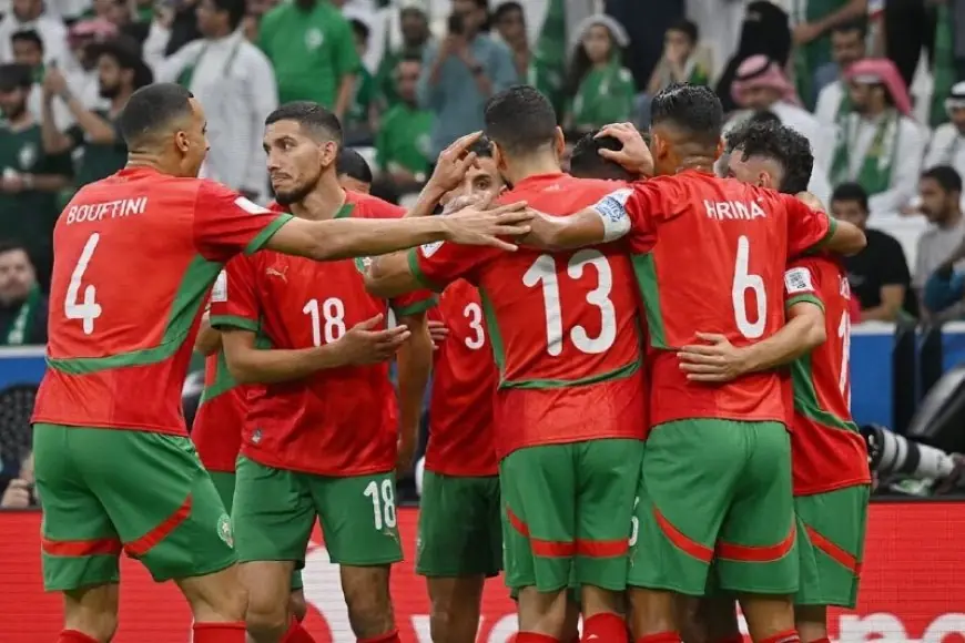 نهائي كأس العرب.. المنتخب المغربي بالقميص الأحمر والمنتخب الأردني بالقميص الأبيض