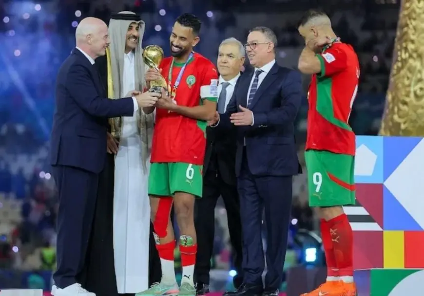 رئيس الفيفا يهنئ المغرب بعد فوزه بلقب كأس العرب