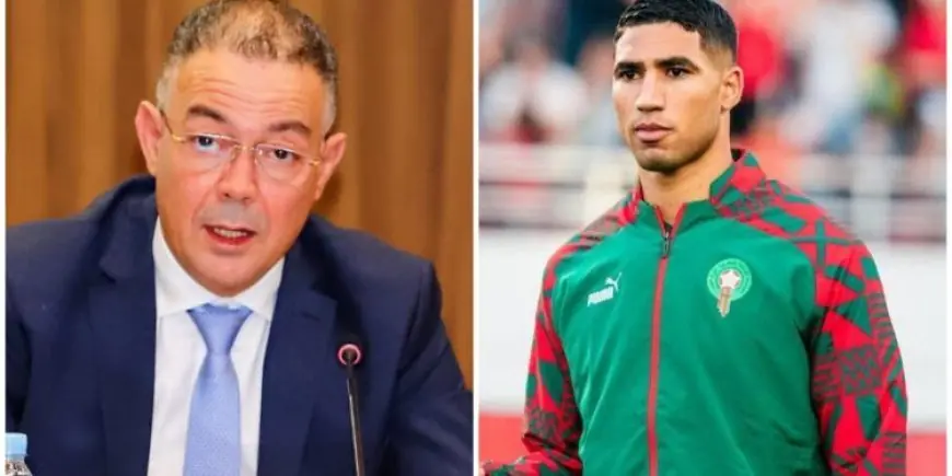 لقجع يطمئن الجماهير على صحة حكيمي ويؤكد مشاركته في كأس إفريقيا