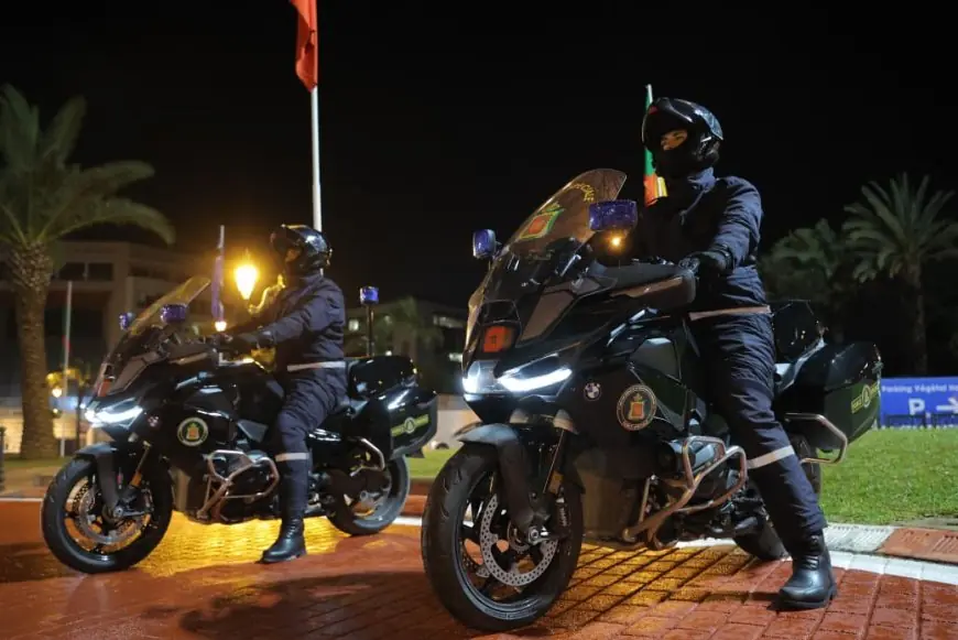 القوات الخاصة تعزز الأمن خلال كأس أمم إفريقيا بدراجات نارية متطورة