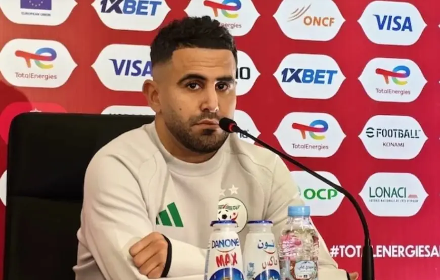 محرز يشيد بحفاوة الاستقبال للمنتخب الجزائري بالمغرب