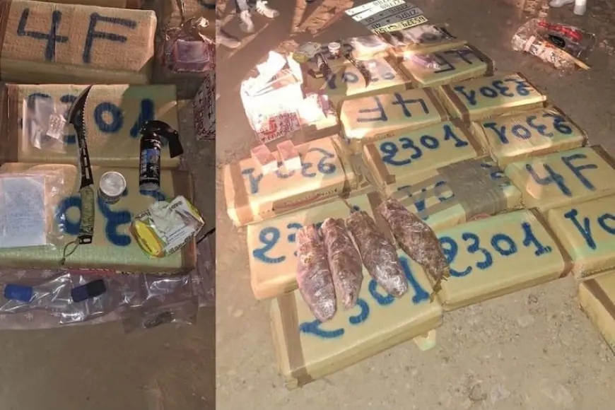 أمن ورزازات يحبط محاولة تهريب 458 كلغ من مخدر الشيرا