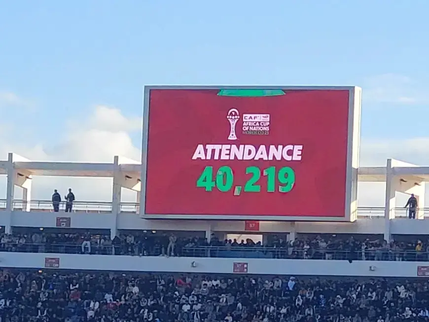 Plus de 40 000 spectateurs présents au match Égypte – Afrique du Sud à Agadir