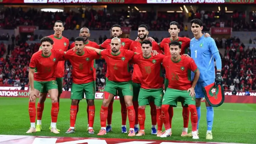 تشكيلة المنتخب الوطني المغربي أمام زامبيا بكأس إفريقيا