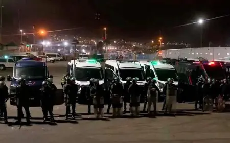 سلطات الفنيدق تفشل اقتحام المهاجرين السريين لسبتة ليلة البوناني