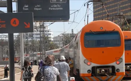 الONCF يخصص أزيد من 21,6 مليون درهم لتعزيز أمن شبكة السكك الحديدية