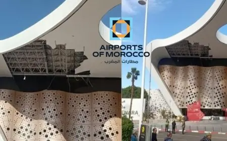 انهيار سقف مطار مراكش يطرح تساؤلات حول نجاعة إجراءات الصيانة بالمكتب الوطني للمطارات