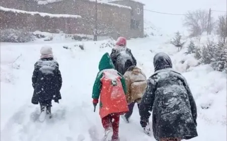 نشرة إنذارية تتسبب في تعليق  الدراسة بإقليم أزيلال