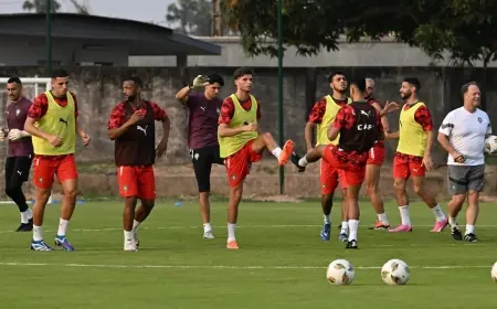 المنتخب الوطني المغربي ينهي استعداداته لمواجهة تنزانيا في كأس إفريقيا