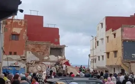النيابة العامة بالرباط تحقق في مصرع شخصين جراء انهيار منزل بحي العكاري