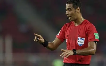 حكم مصري يدير مباراة المغرب و الكاميرون في ربع نهائي كأس أمم إفريقيا