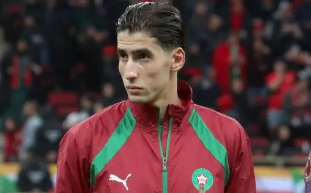 اختيار نايف أكرد ضمن التشكيلة المثالية لثمن نهائي كأس إفريقيا 2025