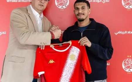 الوداد الرياضي يعلن تعاقده مع نعيم بيار قادماً من بولونيا