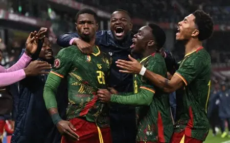 التشكيلة الرسمية لمنتخب الكاميرون لمواجهة المنتخب الوطني المغربي بكأس إفريقيا