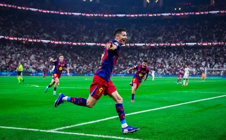 برشلونة يهزم ريال مدريد ويتوج ب"السوبر الإسباني"