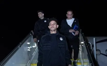 بعثة المنتخب المصري تصل إلى طنجة استعدادا لمواجهة السنغال في نصف نهائي الكان