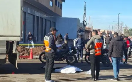 مصرع شخصين في حادث سير مأساوي بمراكش