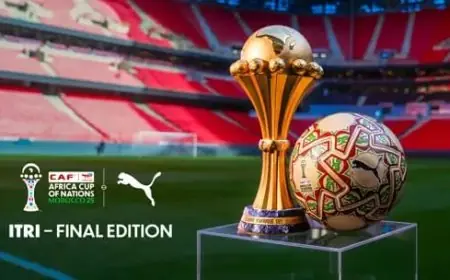 ستضم الزليج المغربي.. الكاف يكشف عن الكرة الرسمية لنهائي الكان بين المغرب والسنغال