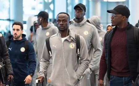 منتخب السنغال يصل إلى الرباط استعدادا لمواجهة المنتخب الوطني في نهائي "الكان"