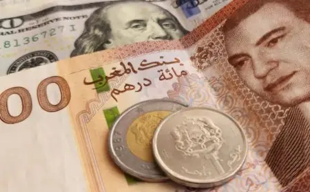 الدرهم المغربي يسجل ارتفاعا مقابل الدولار