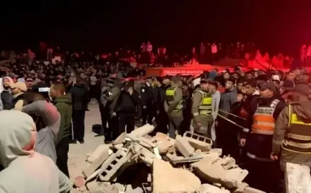 النيابة العامة تغلق الحدود في وجه متورطين في فاجعة انهيار بنايتين بفاس