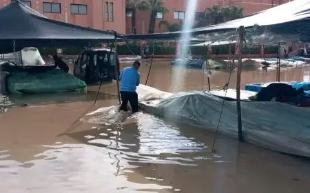 تساقطات مطرية غزيرة تقطع الطرق وتكشف هشاشة البنية التحتية بجهة سوس
