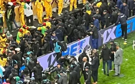 شغب الجماهير السنغالية يعكر صفو مباراة المغرب والسنغال في نهائي "الكان"