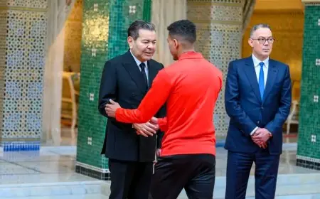 بتعليمات ملكية.. الأمير مولاي رشيد يستقبل أعضاء المنتخب الوطني