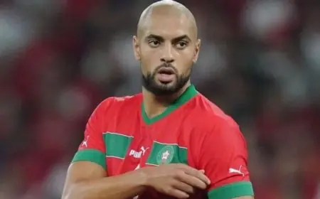 أمرابط يخضع لعملية جراحية في كاحله بعد انتهاء كأس أمم إفريقيا