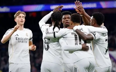 ريال مدريد يقسو على موناكو بسداسية في دوري أبطال أوروبا