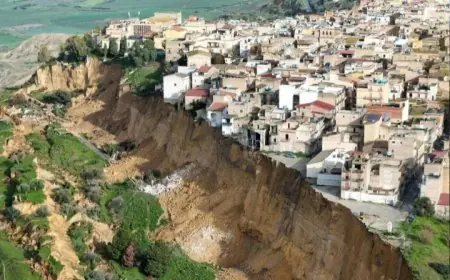 Glissement de terrain en Sicile : le village de Niscemi évacué après de fortes pluies