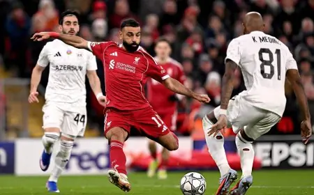 ليفربول يدك شباك قره باغ بسداسية نظيفة ويضمن التأهل لدور الـ16 بدوري أبطال أوروبا