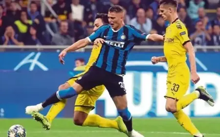 Inter Milan s’impose face au Borussia Dortmund et se qualifie pour les barrages de la Ligue des champions