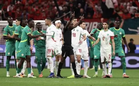 بعد أحداث نهائي"الكان".. الفيفا تقرر عدم توسيع عقوبات المغرب والسنغال دولياً