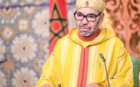 الملك محمد السادس يعزي أفراد أسرة الصحفي الرياضي المرحوم نجيب السالمي
