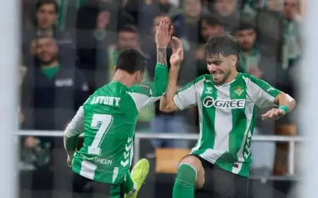 بثنائية أنتوني والزلزولي.. ريال بيتيس يبلغ ثمن نهائي الدوري الأوروبي على حساب فاينورد