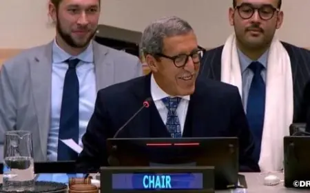Le Maroc élu à la présidence de la Commission de consolidation de la paix de l’ONU pour l’année 2026