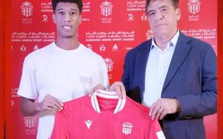 حسنية أكادير يعلن تعاقده مع حميد أحداد